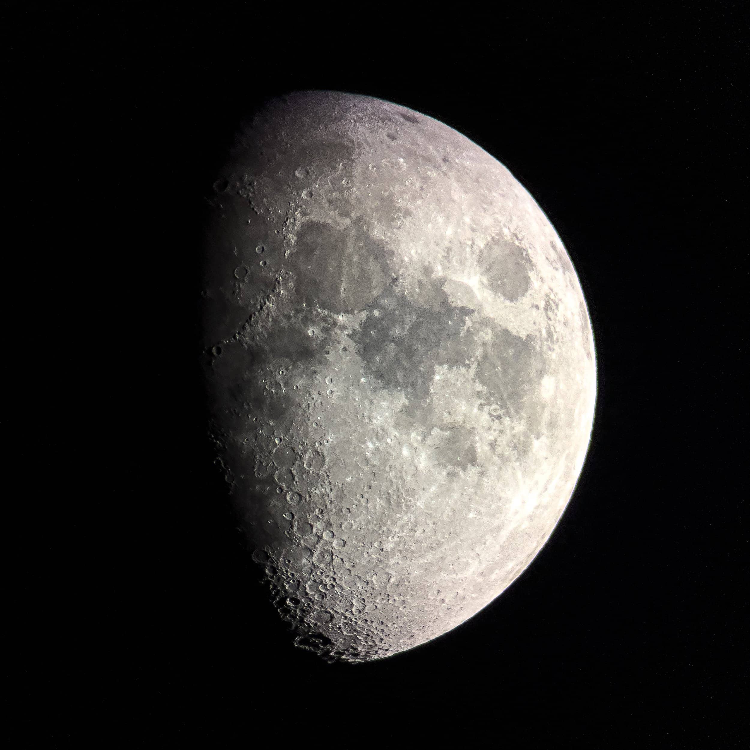 Close-up photo of moon