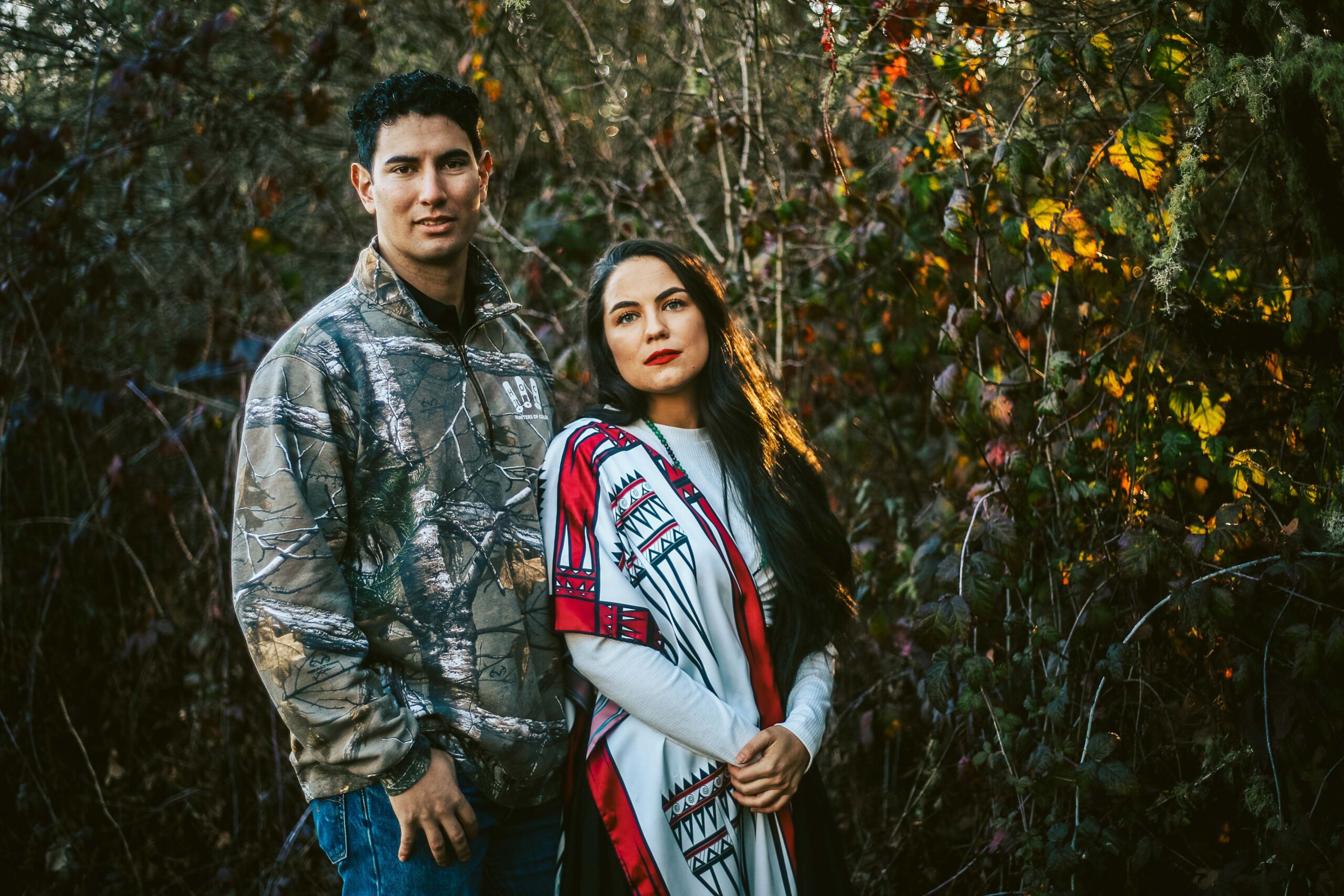 Jimmy Flatt and Lydia Parker, co-founders of Hunters of Color

