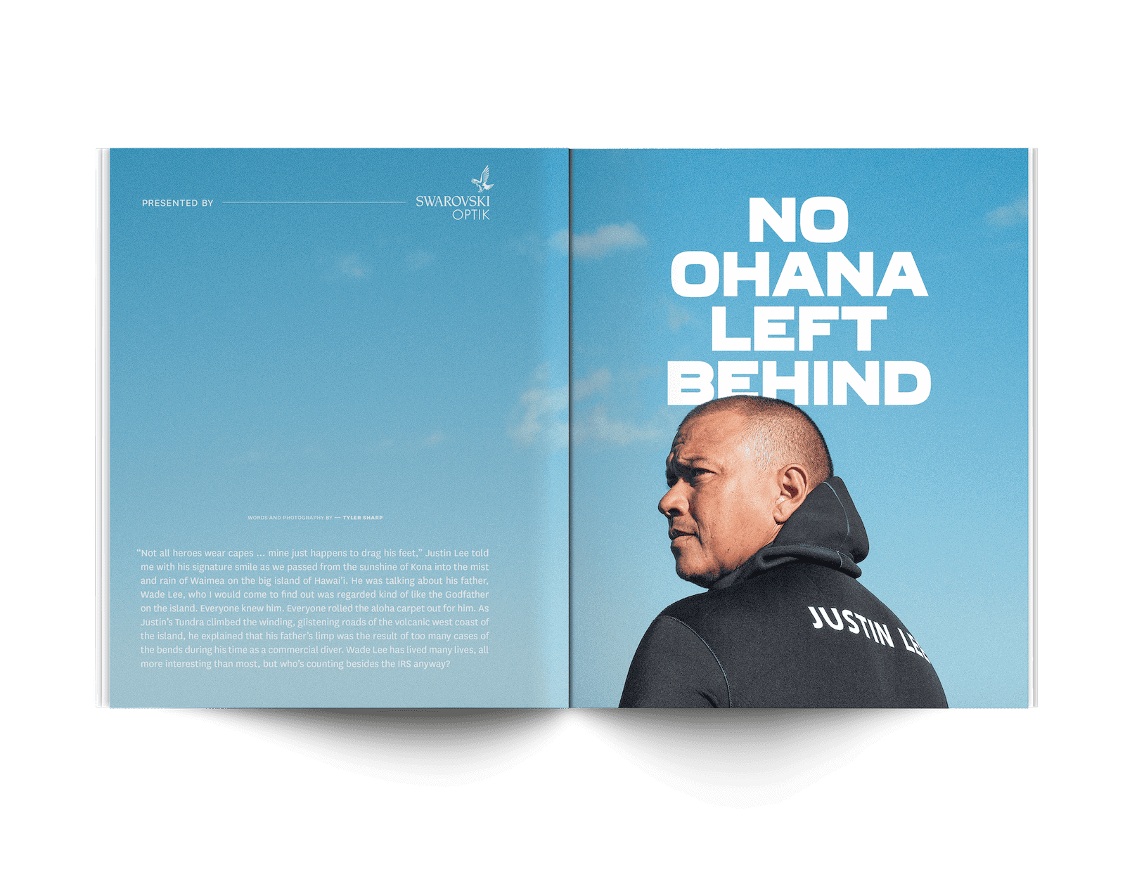 No Ohana left behind - Justin Lee story in Modern Huntsman Volume 13