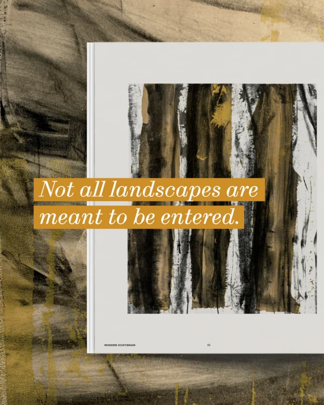 “It felt like the forest didn’t want us there. It’s possible that the land knows things that we don’t.”In “The Other Side of the River,” Cassidy Randall follows her partner into the remote northwest corner of Glacier National Park and the unsettling feeling that some places are not meant to be entered. Read the full story in Modern Huntsman Volume 16.Words by: Cassidy Randall (@_cassidyrandall)Illustrations by: Padraig Croke (@padraigcroke)