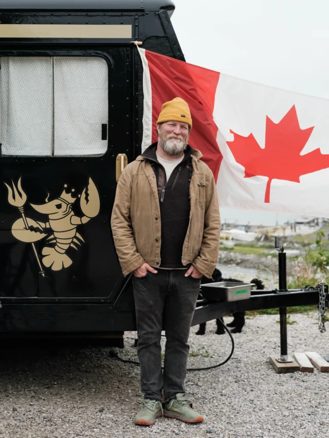 “That raw salmon yesterday is the first I had in years. It’s been a long time. But it’s beautiful.” - Jeremy Charles In Modern Huntsman Volume 17, chef Jeremy Charles (@chefjeremycharles) takes us home to Newfoundland. Jesse Griffiths (@sac.a.lait) sits with him on a beach, snow still on the mountains in the middle of July, and the two talk about cooking from the place you come from.Jeremy grew up between the ocean and the rivers, and after years in kitchens around the world, the island called him back. He built his restaurants around what the land and sea already give. Cod. Wild game. Mussels, mackerel, oysters. He talks about his grandmother Agnes, who could do amazing things with the smallest amount of ingredients. And about why a chef surrounded by fish had gone years without eating salmon.The story comes with four recipes pulled from these waters. Read the full conversation in Volume 17 (in print soon). Words by: Jesse Griffiths (@sac.a.lait)Photography by: Tyler Sharp (@tylersharpphoto)Presented by: Benchmade (@benchmadeknifecompany)