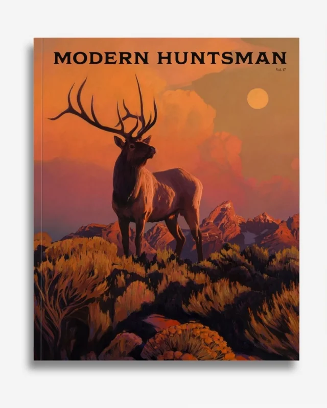 Every edition of the Modern Huntsman publication is unique, made so by the world-class photographers, writers, artists and conservationists who contribute to it. This issue pushes that envelope even further, and we hope you enjoy this small sample of the creative work our team worked tirelessly on for 6 months. Volume 17 is shipping soon, only for Vanguards members. Subscribe now at the link in our bio to reserve a copy of this landmark issue.